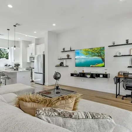 Villa Modern 3Bd Retreat I Near Hotspots I Sleeps 12 Houston Exterior foto